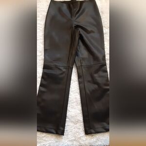 H&M FAUX LEATHER PANT NWT